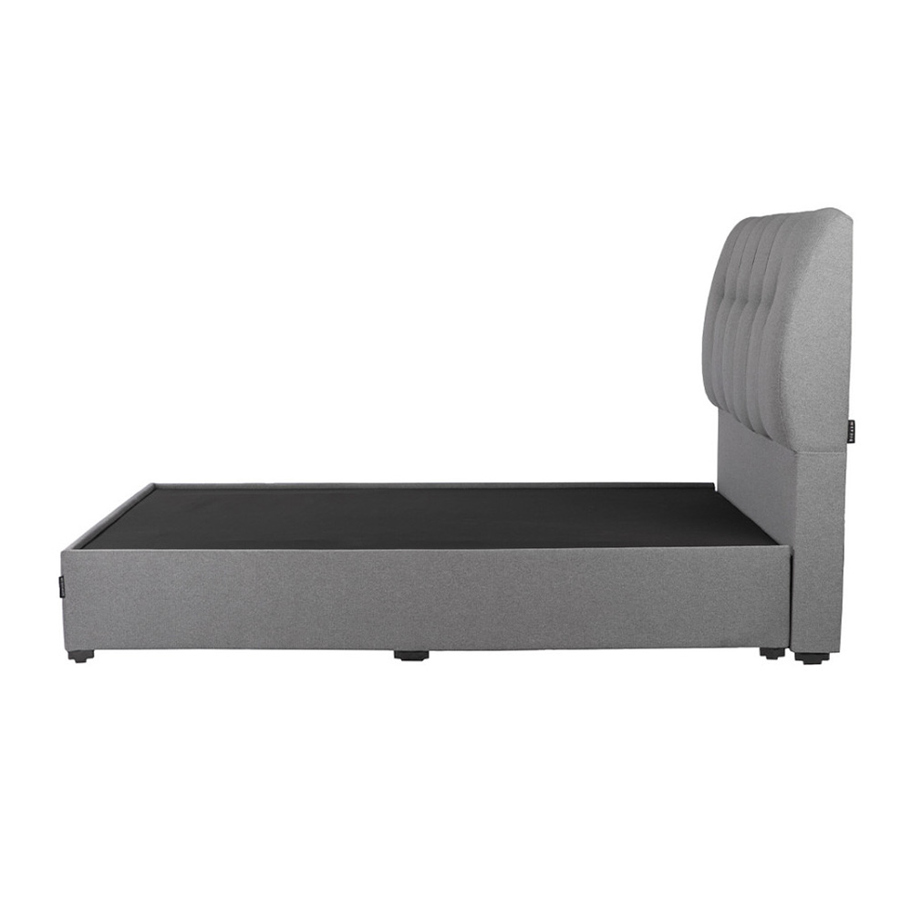 Foto 4 pulgar | Cabecera Dicasa Nube + Base Orlando Gris Queen Size