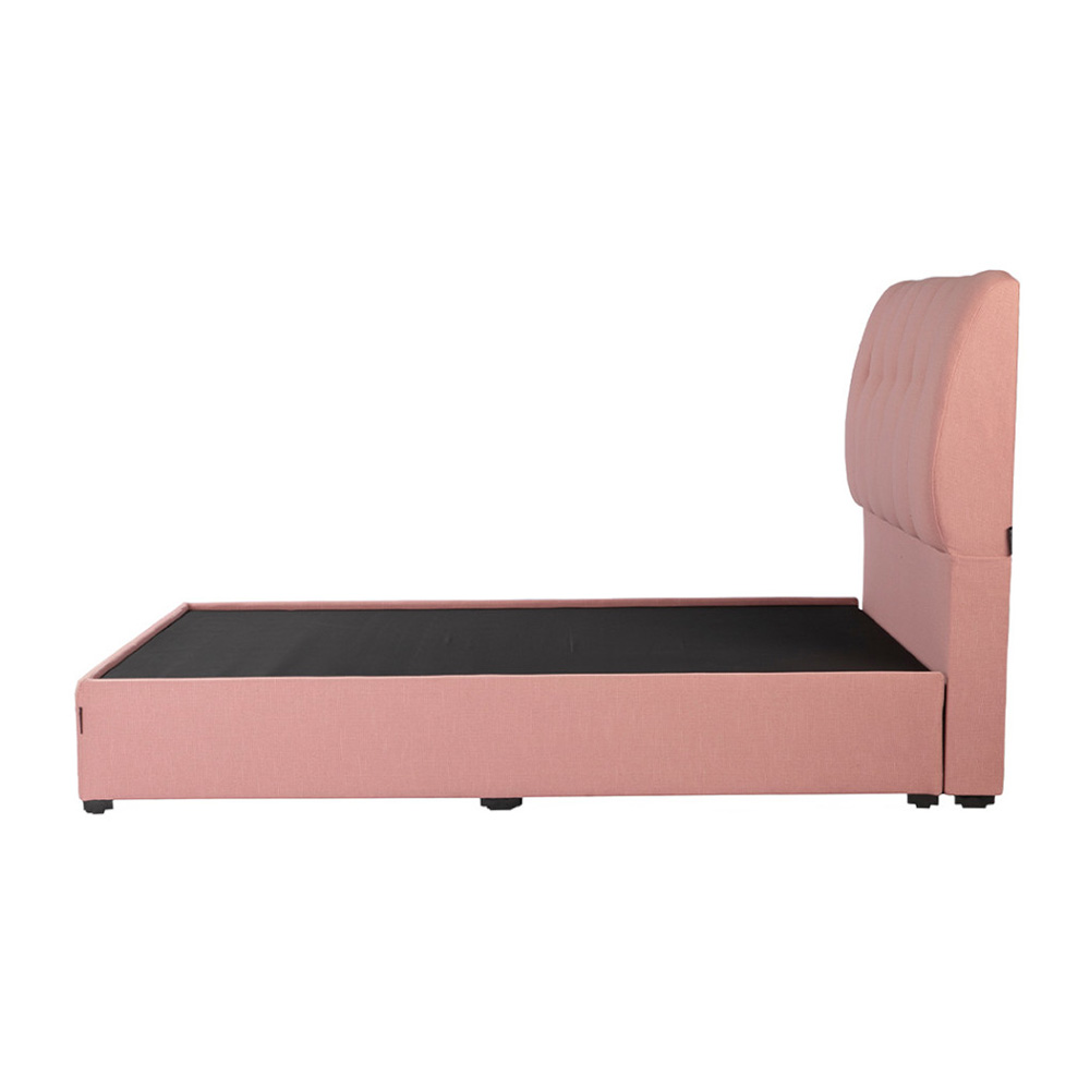 Foto 4 pulgar | Cabecera Dicasa Nube + Base Cama Dicasa Havol Palo de Rosa Individual
