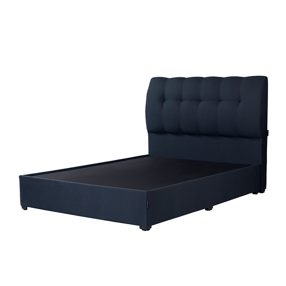 Foto 3 pulgar | Cabecera Dicasa Nube + Base Cama Dicasa Orlando Azul Queen Size