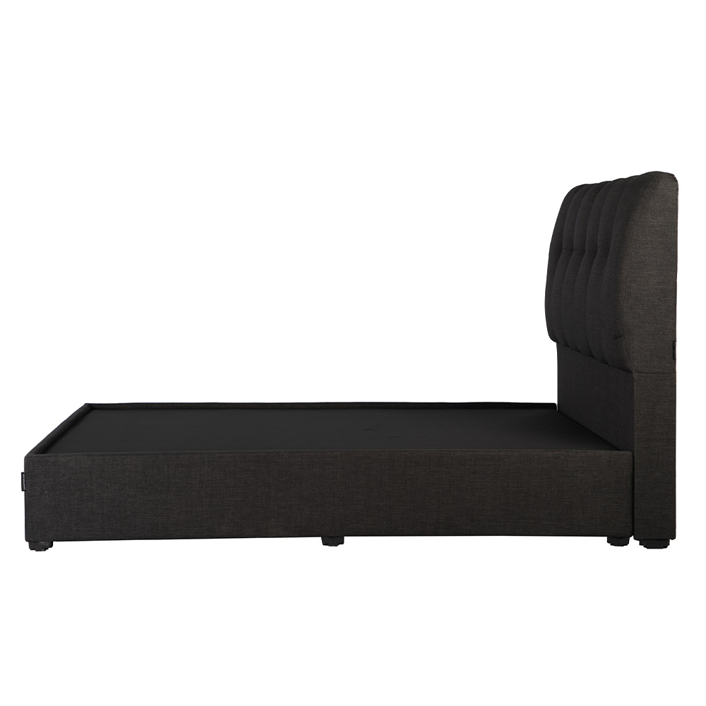 Foto 4 pulgar | Cabecera Dicasa Nube + Base Belt Negro Queen Size