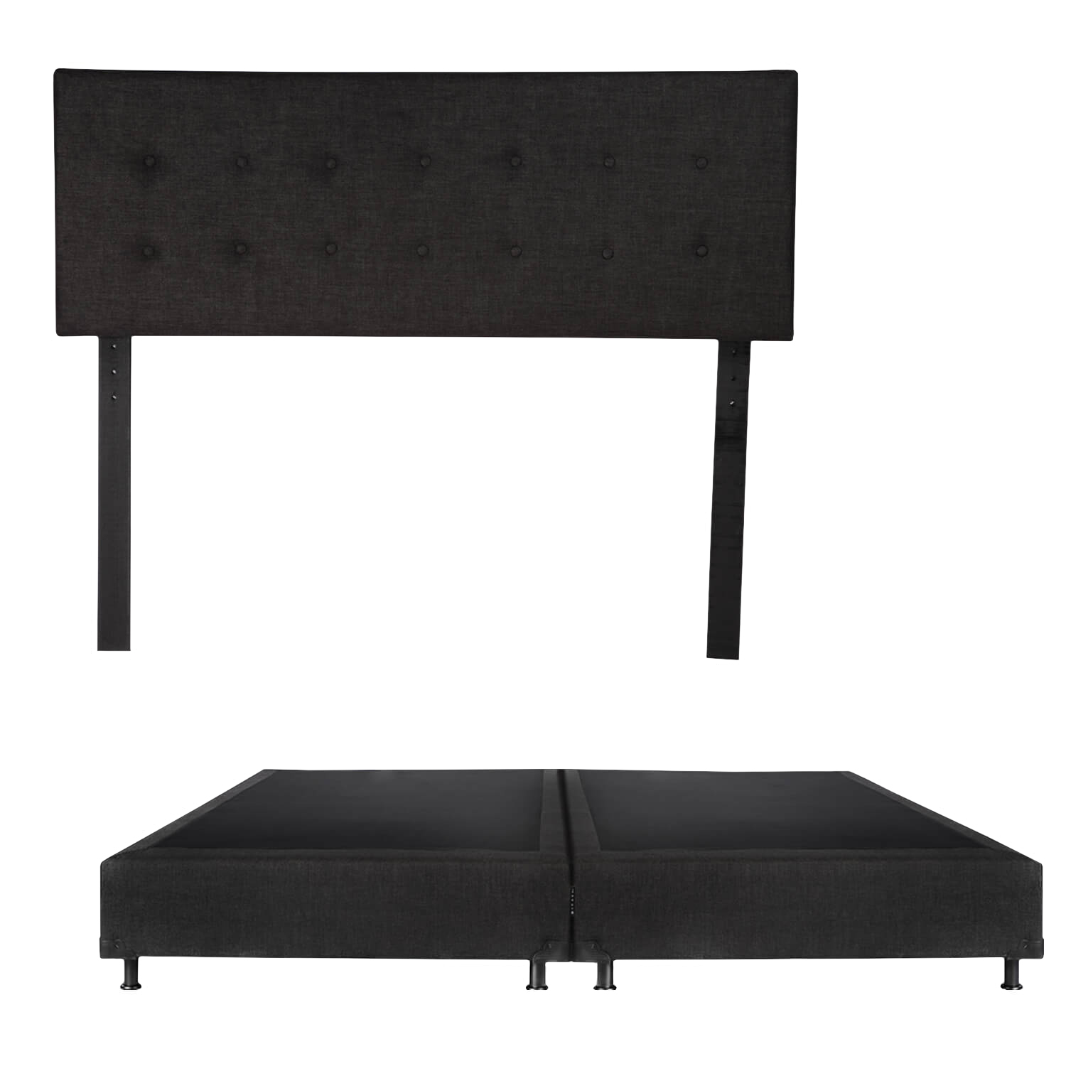 Foto 1 | Cabecera Dicasa Bilbao Belu Negro + Box King Size