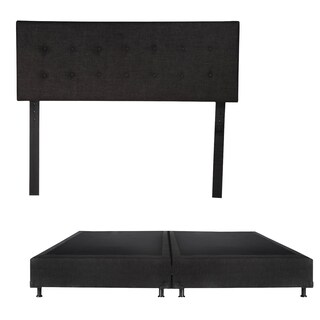 Foto 1 | Cabecera Dicasa Bilbao Belu Negro + Box King Size