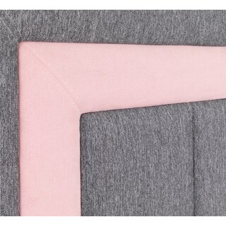 Foto 3 | Cabecera Dicasa Bora Color Gris-rosa Individual