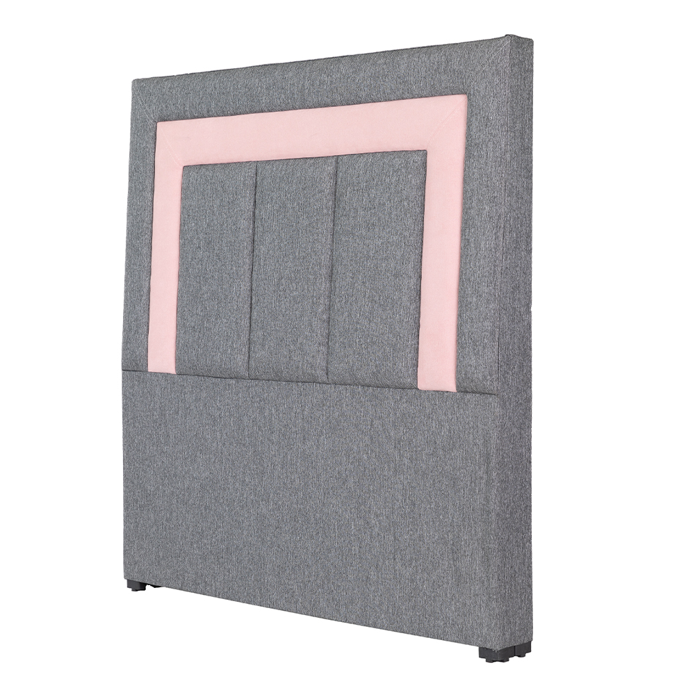 Foto 2 | Cabecera Dicasa Bora Color Gris-rosa King Size