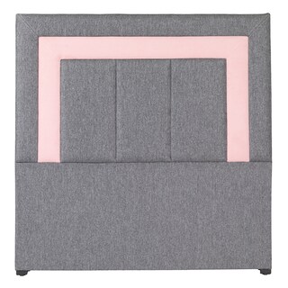 Foto 1 | Cabecera Dicasa Bora Color Gris-rosa Queen Size