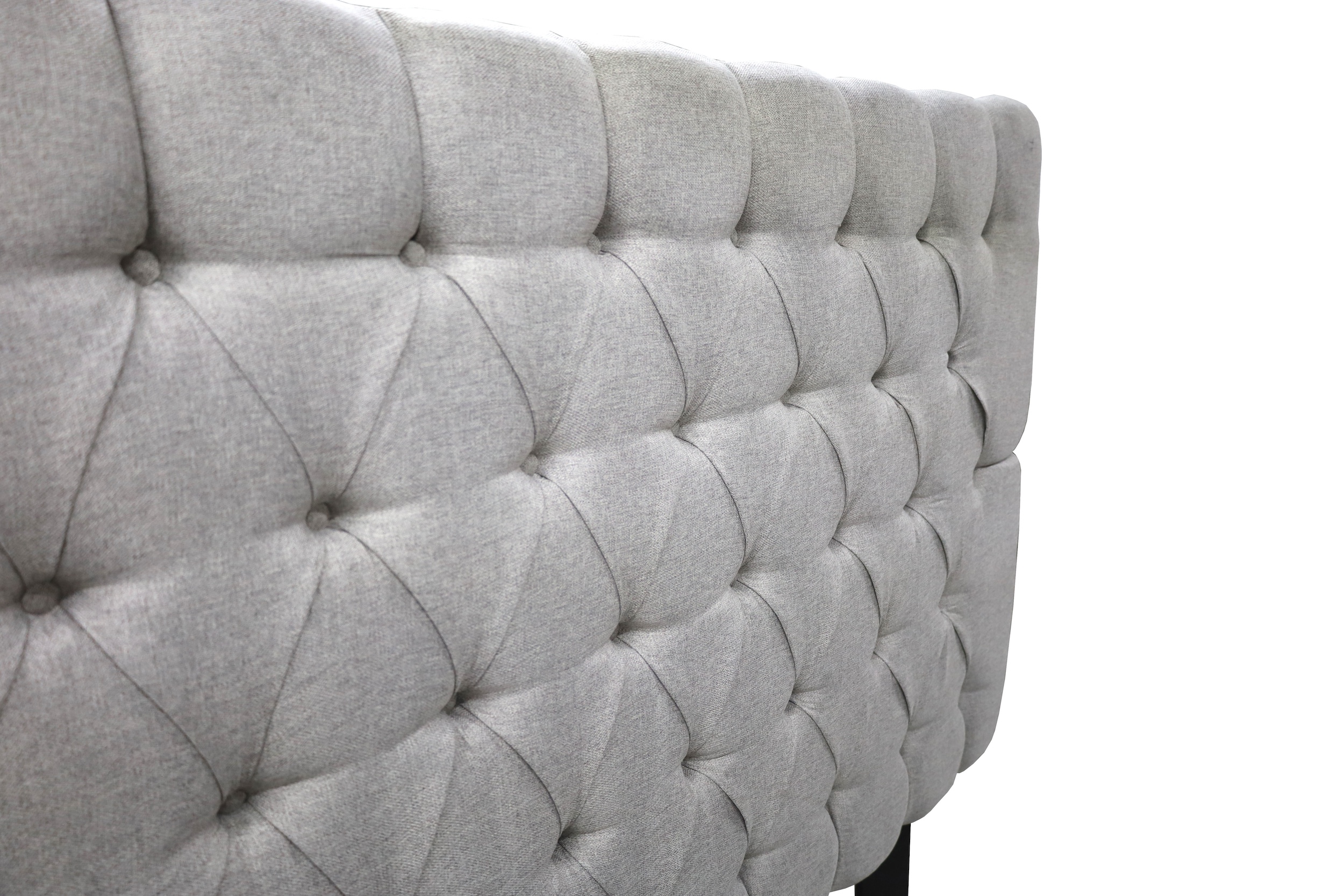 Foto 4 | Cabecera Capitonada El Bazar Store Soho King Size color Plata