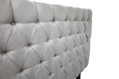 Foto 4 | Cabecera Capitonada El Bazar Store Soho King Size color Plata