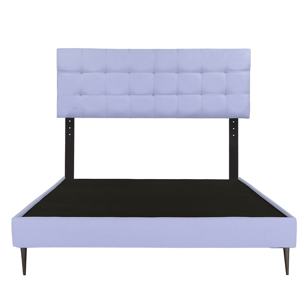 Cabecera Individual Dicasa Catania más Base Slim Púrpura $5,749