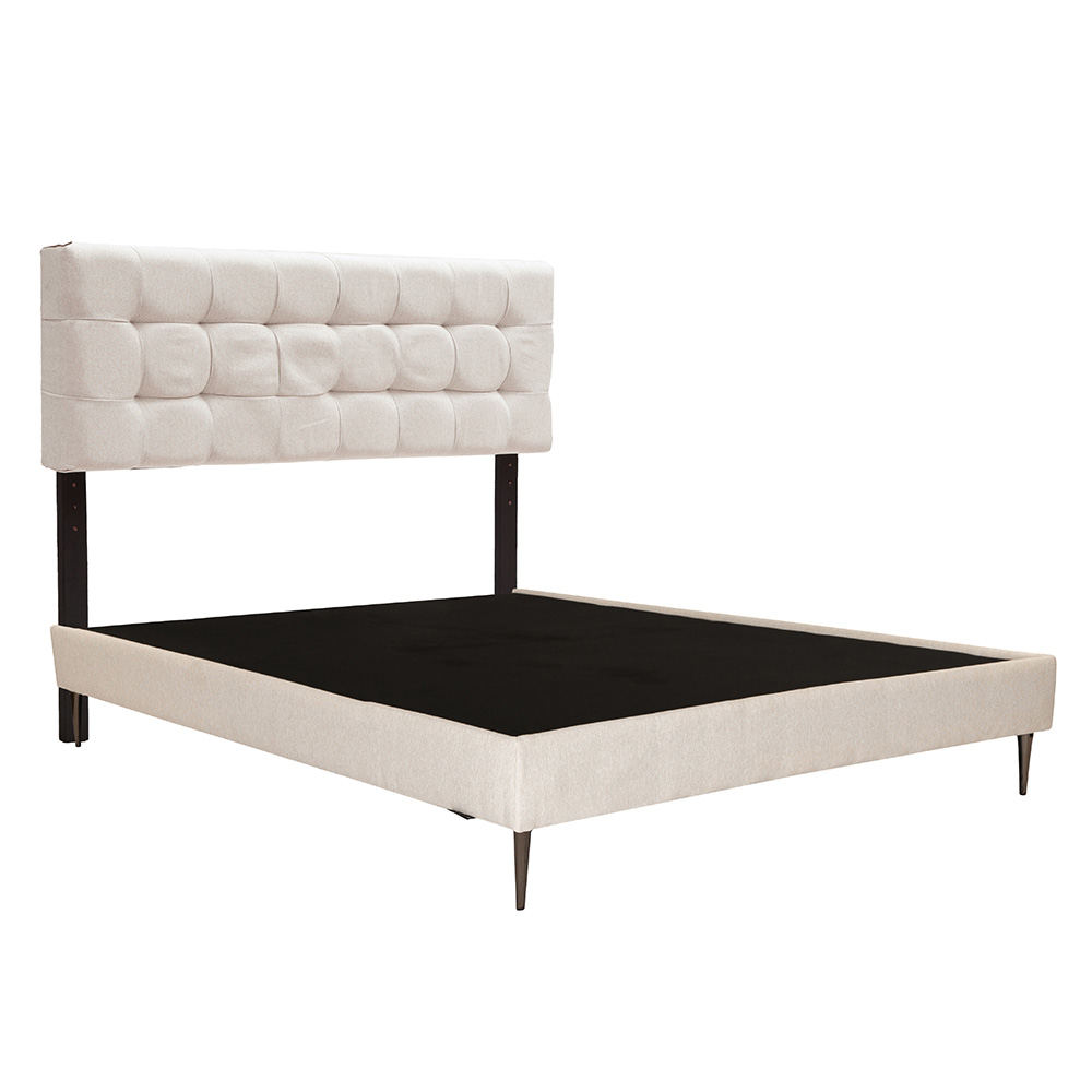 Foto 4 | Cabecera Dicasa Catania más Base Cama Slim Beige Claro King Size