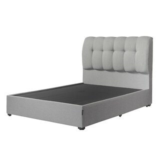Foto 2 | Cabecera Dicasa Nube + Base Cama Dicasa Kuant Color Gris Matrimonial