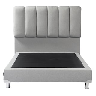 Foto 2 | Cabecera Dicasa Kami + Box Dicasa Quantum King Size Gris