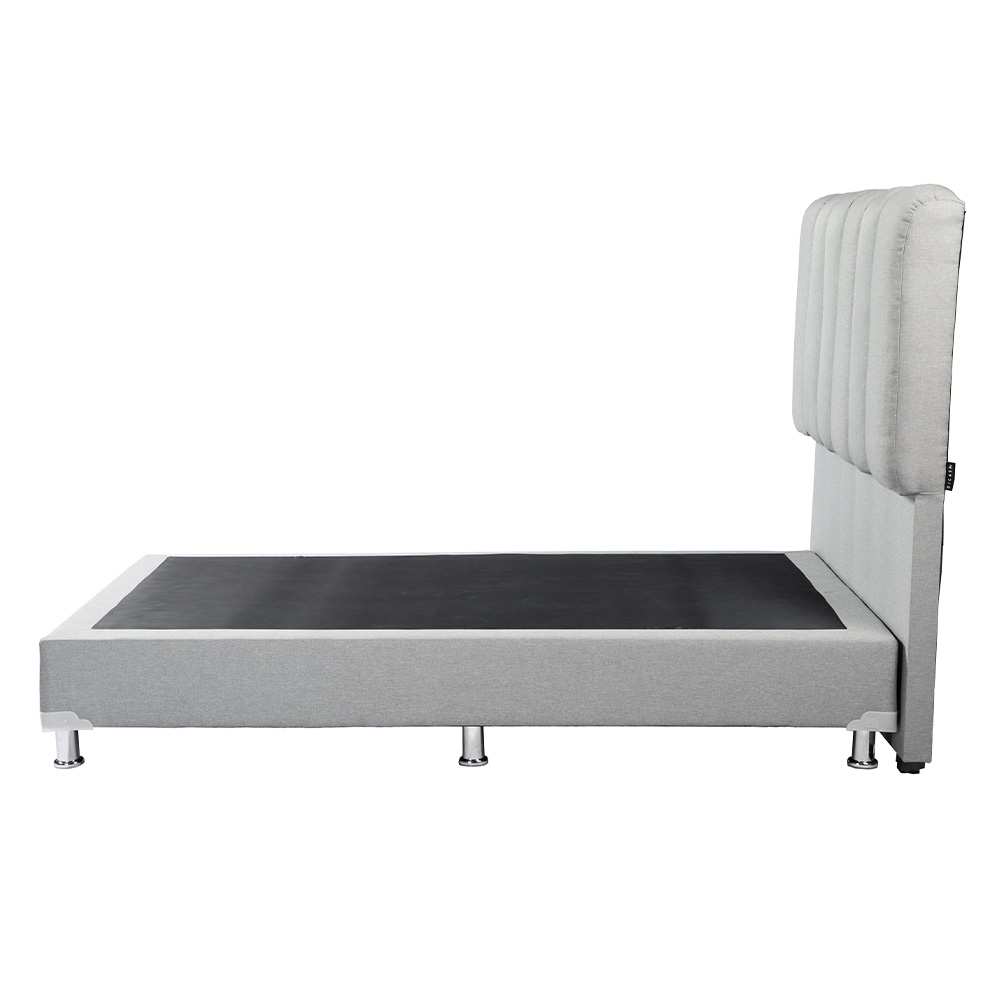 Foto 4 | Cabecera Dicasa Kami + Box Dicasa Quantum King Size Gris