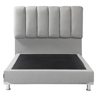 Foto 2 | Cabecera Dicasa Kami + Box Dicasa Quantum Queen Size Gris