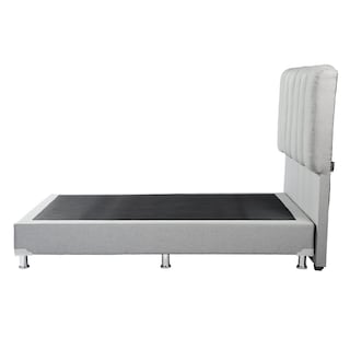 Foto 4 | Cabecera Dicasa Kami + Box Dicasa Quantum Queen Size Gris