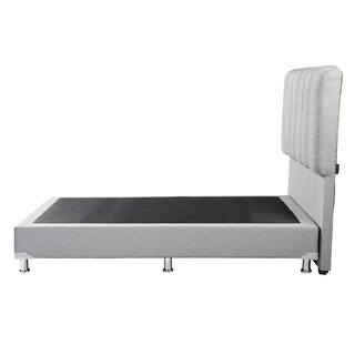 Foto 4 | Cabecera Dicasa Kami + Box Dicasa Quantum Individual Gris