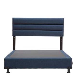 Foto 2 | Cabecera Dicasa Logan + Box Dicasa Blu Queen Size Azul