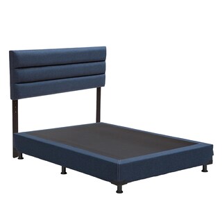 Foto 3 | Cabecera Dicasa Logan + Box Dicasa Blu Queen Size Azul