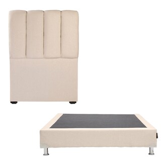 Foto 1 | Cabecera Dicasa Kami + Box Dicasa Dolum Individual Beige