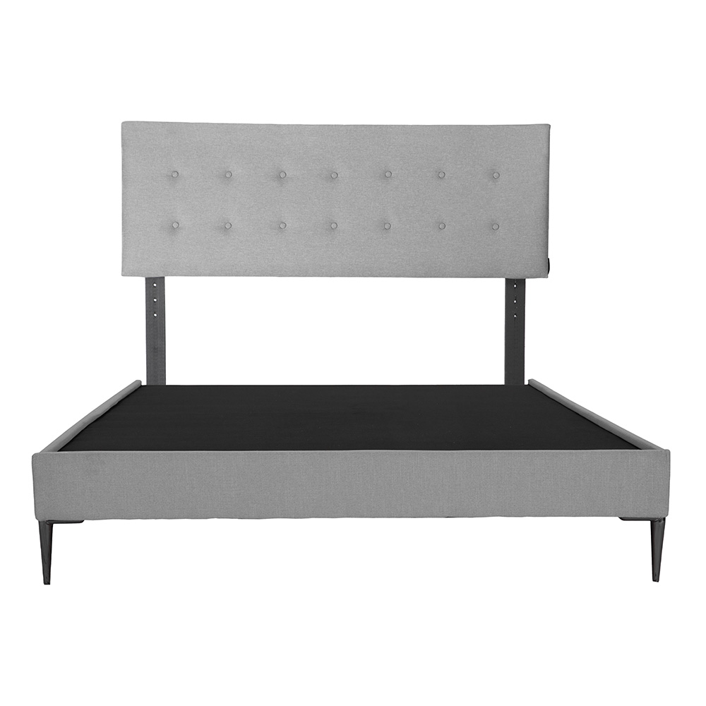 Foto 2 | Cabecera Dicasa Bilbao + Base Cama Slim Matrimonial Color Gris