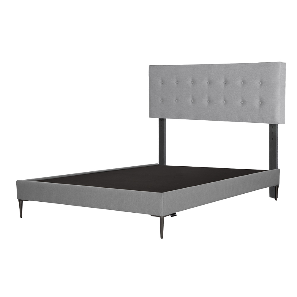 Foto 3 | Cabecera Dicasa Bilbao + Base Cama Slim Matrimonial Color Gris