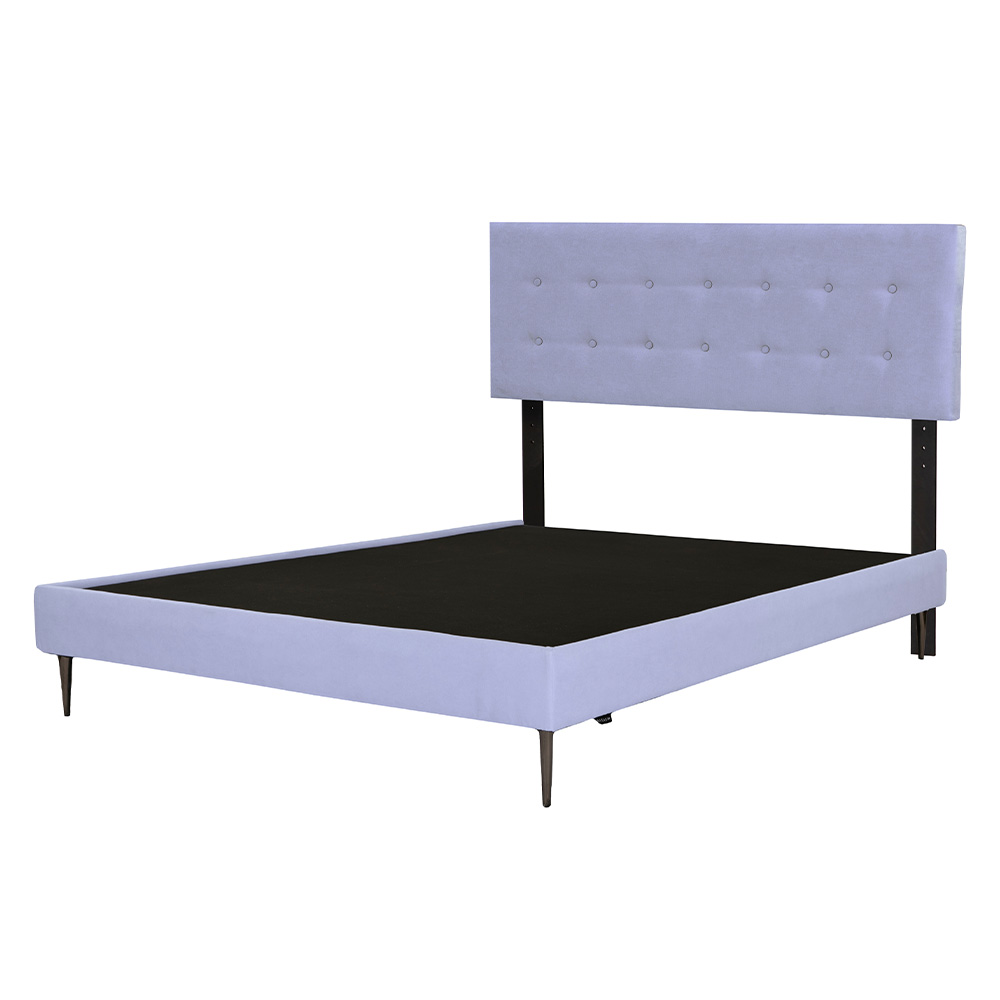 Foto 4 pulgar | Cabecera Dicasa Bilbao + Base Cama Slim King Size Color Lila