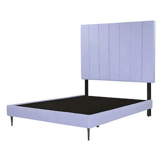 Foto 3 | Cabecera Dicasa Argos + Base Cama Slim King Size Color Lila