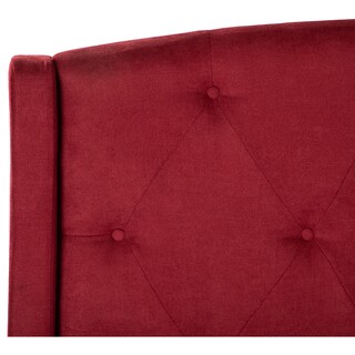 Foto 3 | Cabecera Dicasa Zefyr Color Rojo Matrimonial