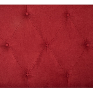 Foto 4 | Cabecera Dicasa Zefyr Color Rojo Matrimonial