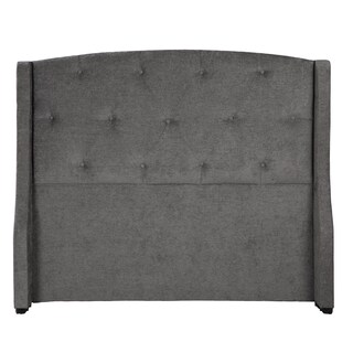 Foto 1 | Cabecera Dicasa Zefyr Color Gris Oscuro Matrimonial