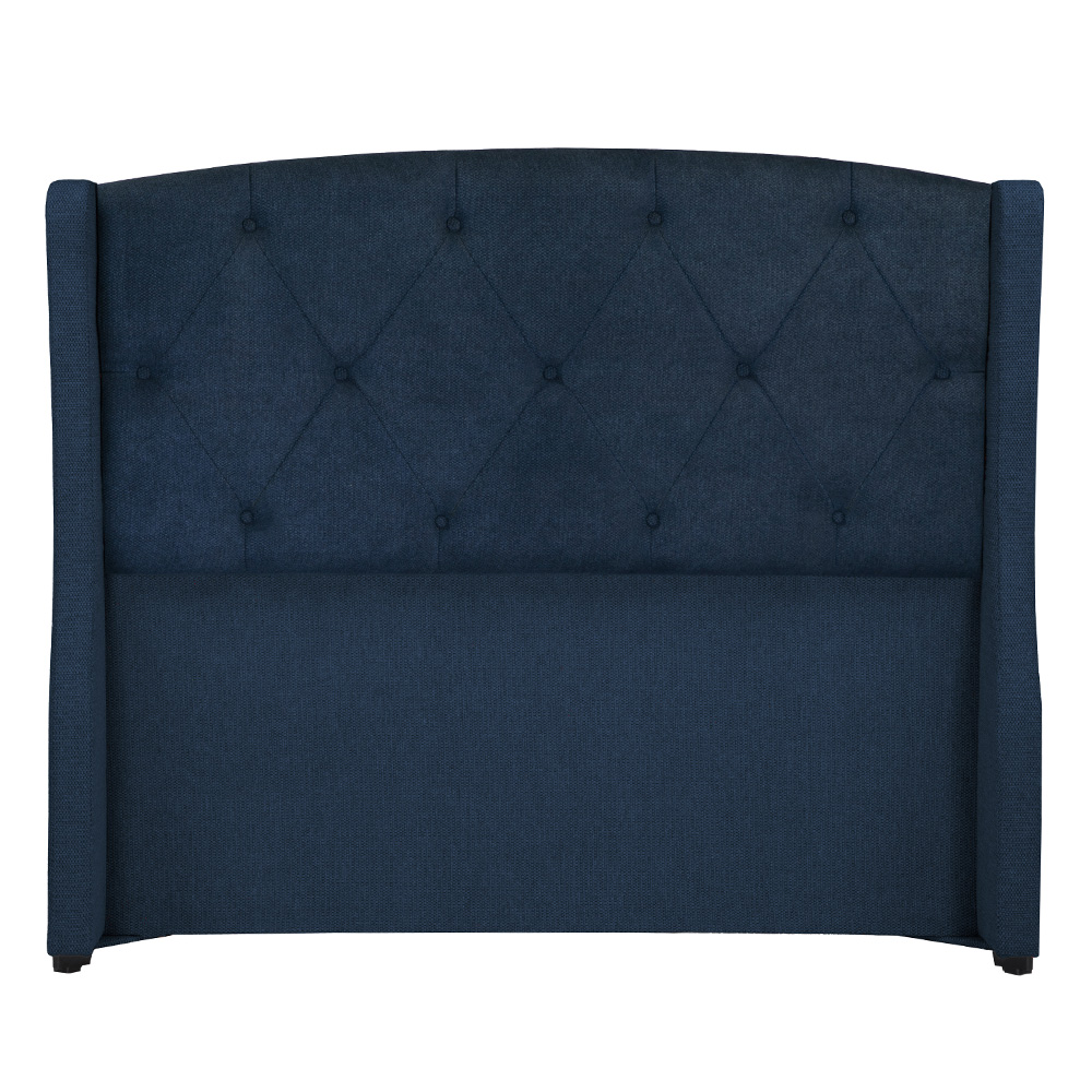 Cabecera Dicasa Zefyr Color Azul Queen Size