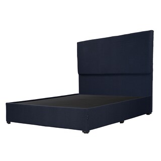 Foto 2 | Cabecera Dicasa Myko más Base Cama Azul Marino Matrimonial