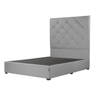 Foto 2 | Cabecera Dicasa Ikki - Base Cama Gris Queen Size