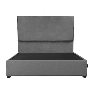 Foto 1 | Cabecera Dicasa Myko más Base Cama Gris Matrimonial