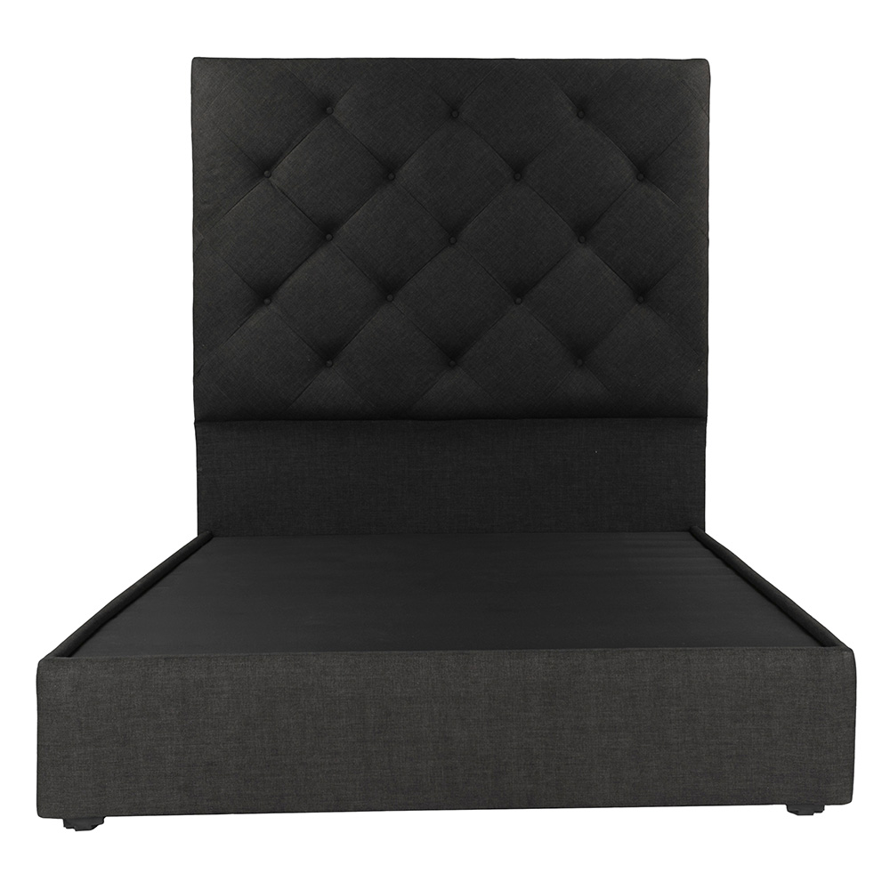 Foto 4 pulgar | Cabecera Dicasa Ikki - Base Cama Negro King Size