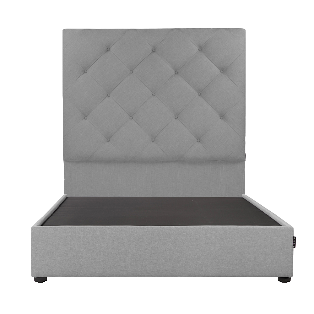 Foto 1 | Cabecera Dicasa Ikki - Base Cama Gris Individual