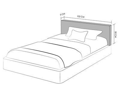 Foto 5 | Cabecera Easy Living Cairo colgante Individual Beige
