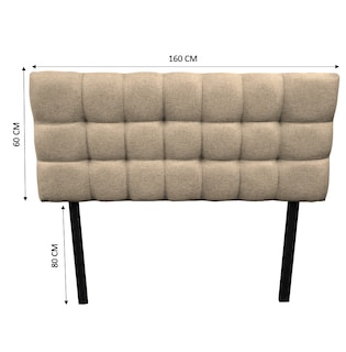 Foto 5 | Cabecera Queen Size El Bazar Store Beige