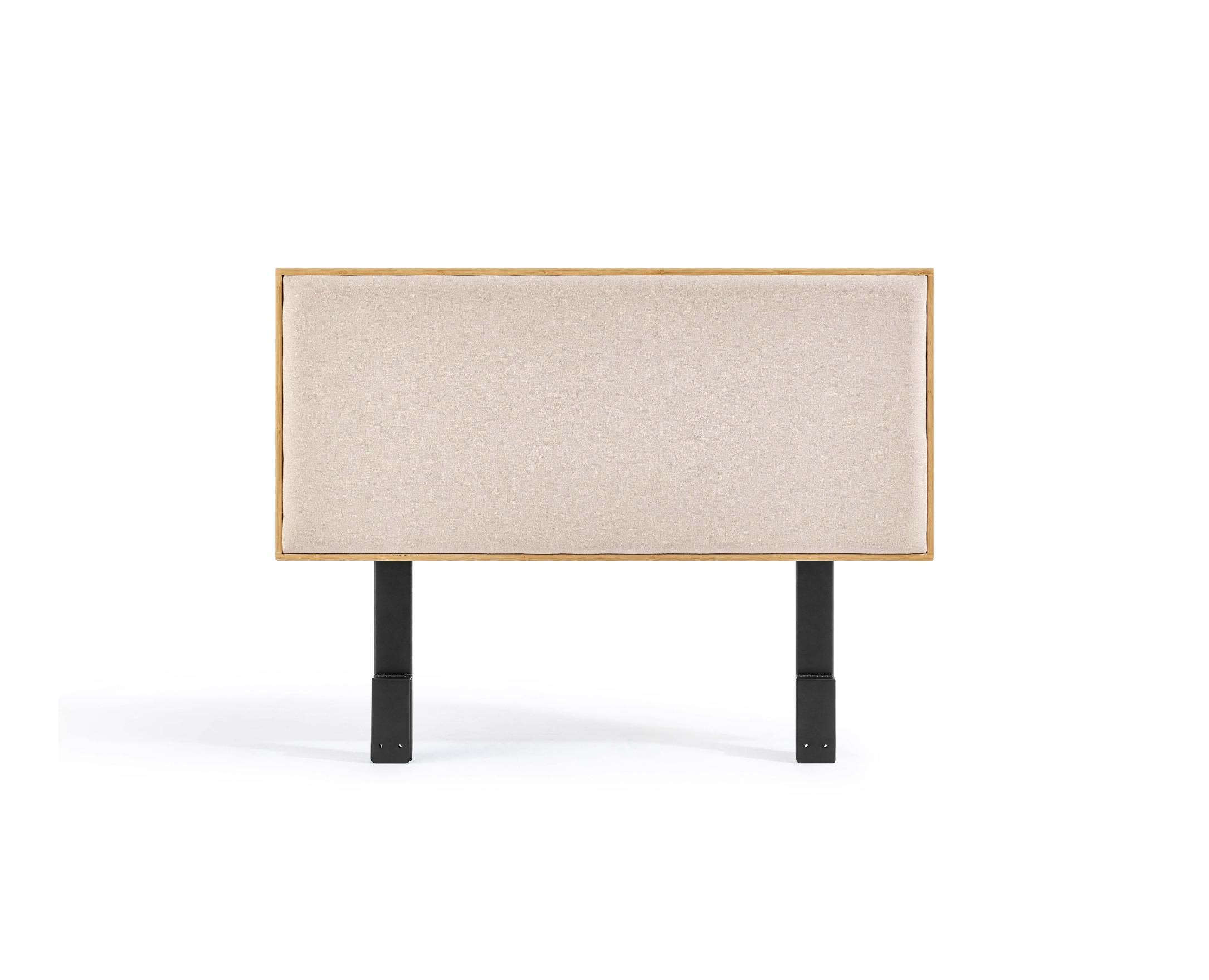 Cabecera Luuna  King Size Madera de Bambú Respaldo Resistente Tapizada para Cama