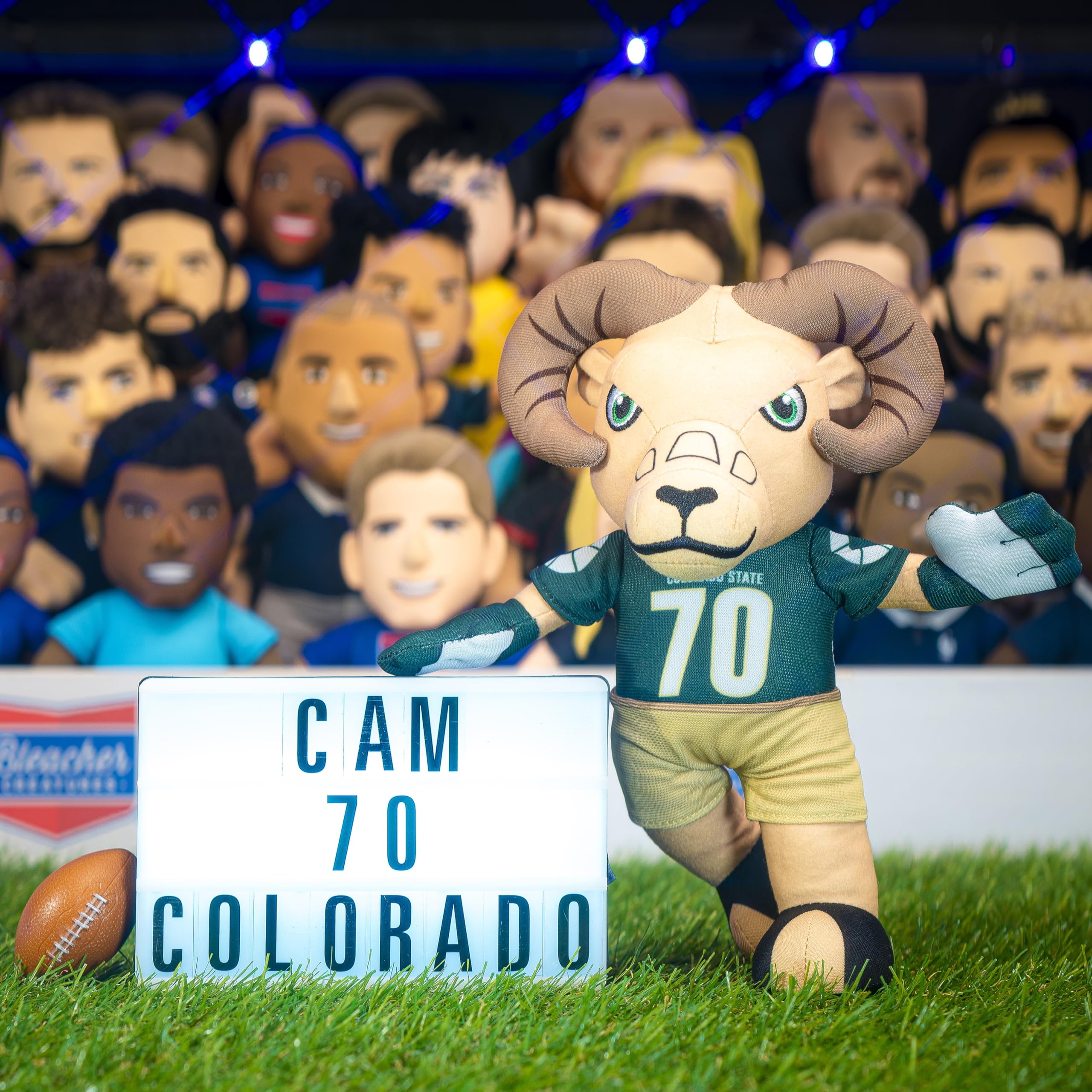 Foto 2 | Figura De Peluche Bleacher Creatures Colorado State Cam The Ram 10 - Venta Internacional.