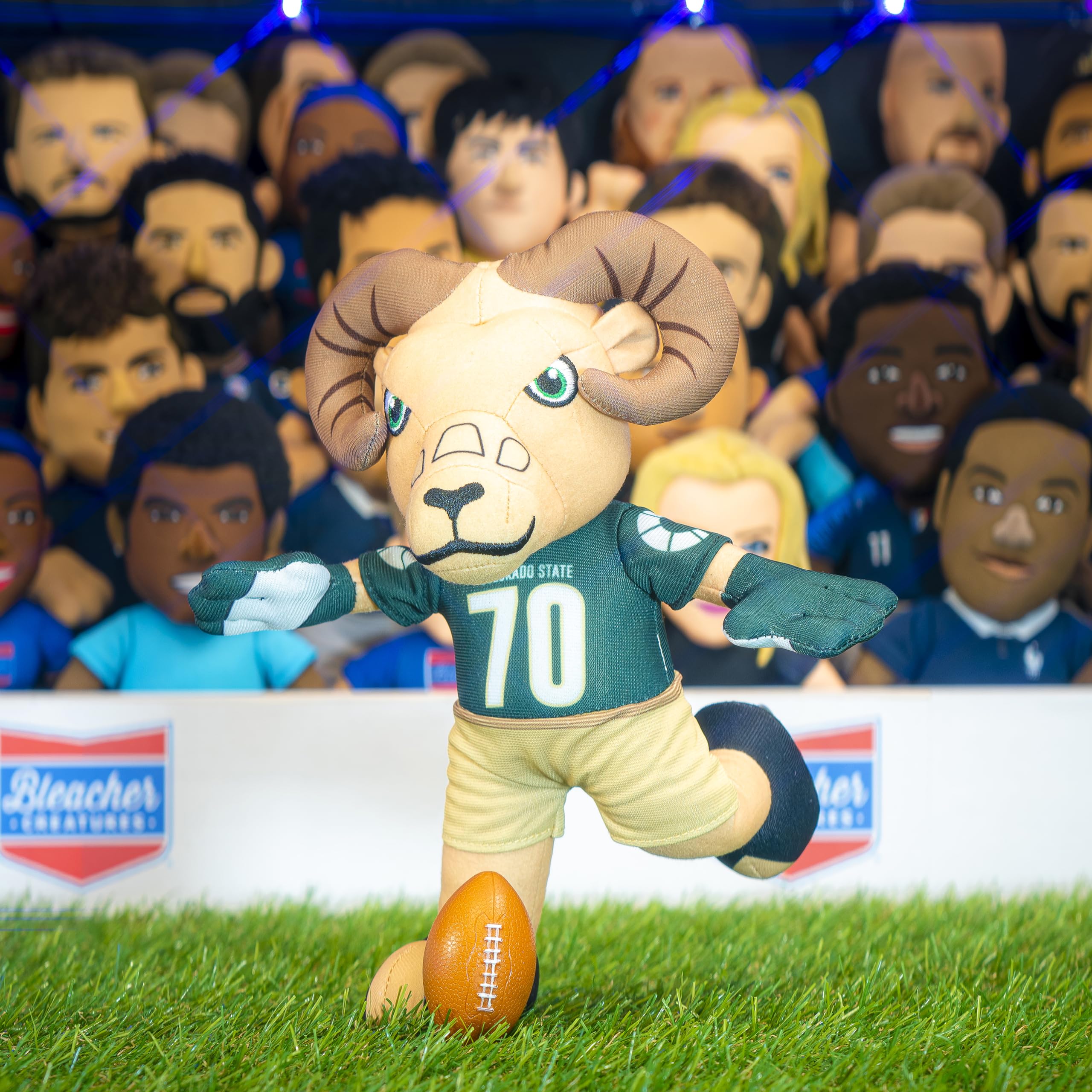 Foto 5 pulgar | Figura De Peluche Bleacher Creatures Colorado State Cam The Ram 10 - Venta Internacional.