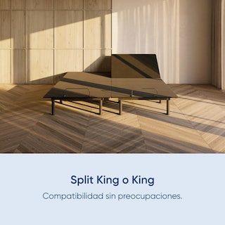 Foto 6 | Base Eléctrica para Cama Luuna Negra Rise Lite Matrimonial 1 Altura con Control Alámbrico