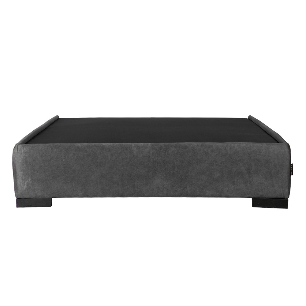 Base Cama Color Gris Oscuro Queen Size