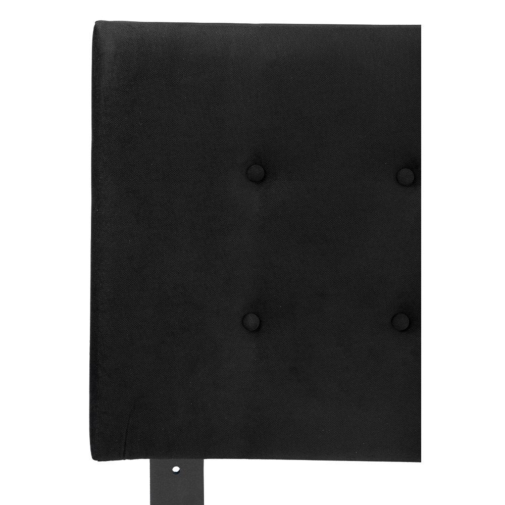 Foto 4 pulgar | Cabecera Bilbao Dicasa Color Negro Queen Size