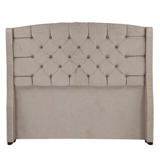 Foto 2 | Cabecera Dicasa Sitka Color Arena + Almohada Royal + Protector Cloud + Sabanas Royal King Size