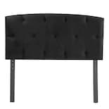 Cabecera Sigma Dicasa Color Negro Queen Size