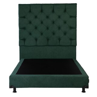 Foto 1 | Cabecera Capri Dicasa y Box Dicasa Verde Queen Size