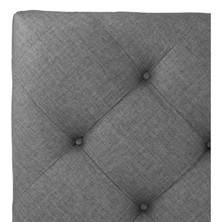 Foto 3 | Cabecera Dicasa Ikki Gris Oscuro Matrimonial