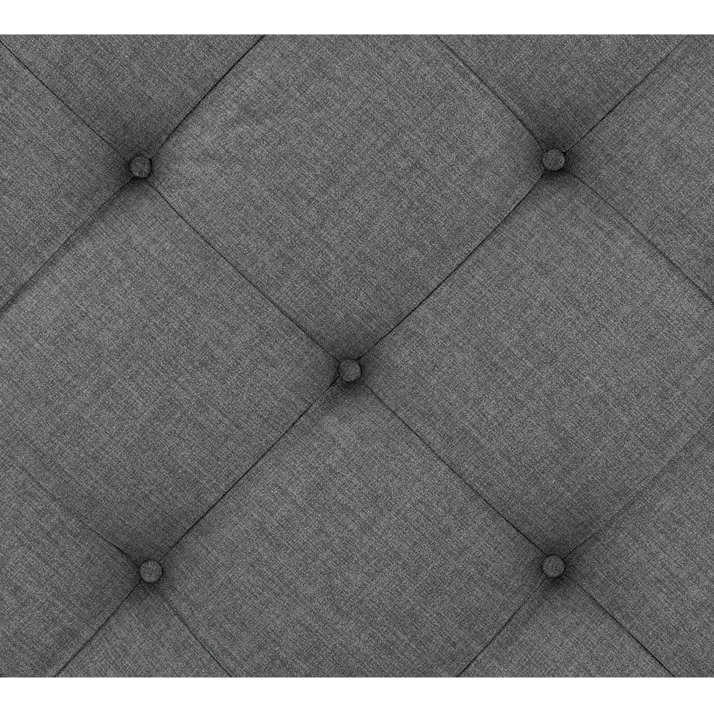 Foto 5 pulgar | Cabecera Dicasa Ikki Gris Oscuro Individual