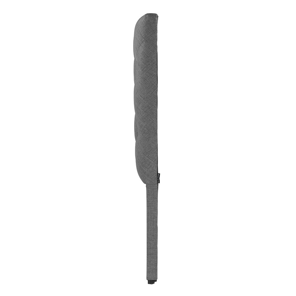 Foto 6 pulgar | Cabecera Dicasa Ikki Gris Oscuro Queen Size
