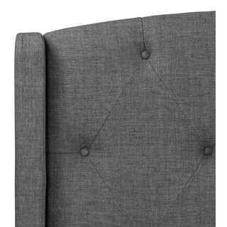 Foto 3 | Cabecera Dicasa Zefyr Gris Oscuro Queen Size